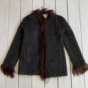 CAVALLI JEANS Alpaca Jacket